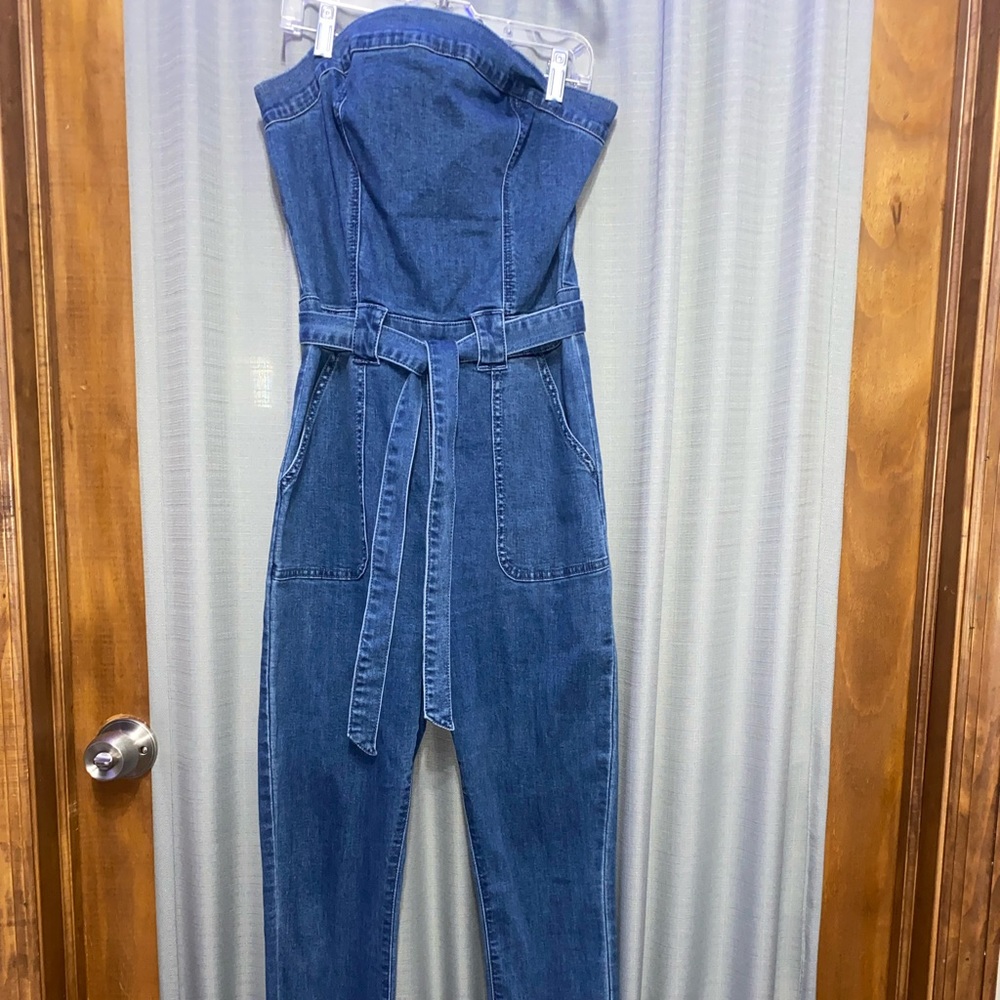 Denim jumpsuit